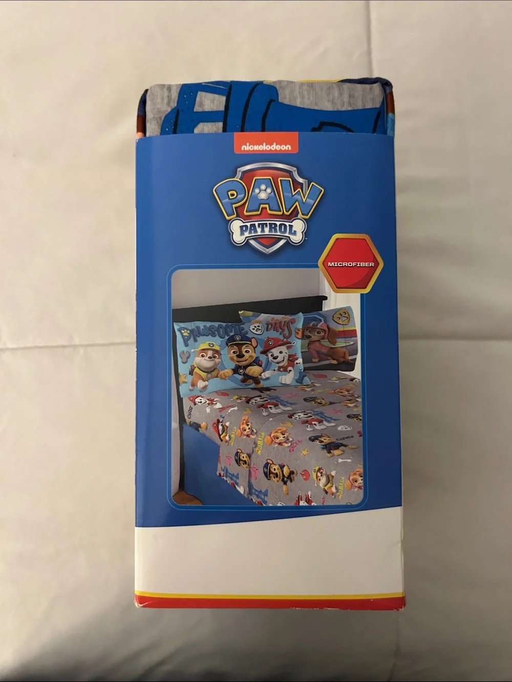 Paw Patrol Orange and Blue Character Full Sheet Set